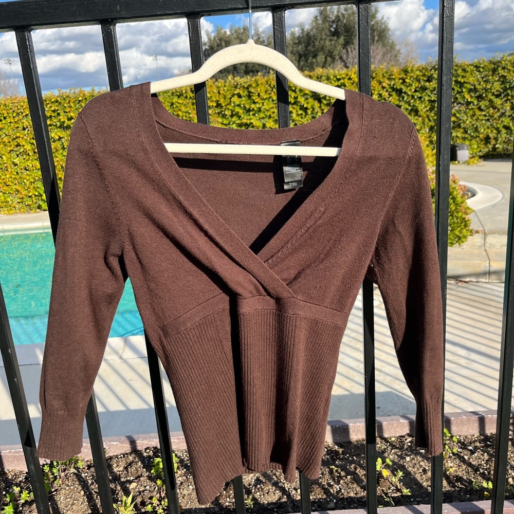 fitted brown cross over top:)